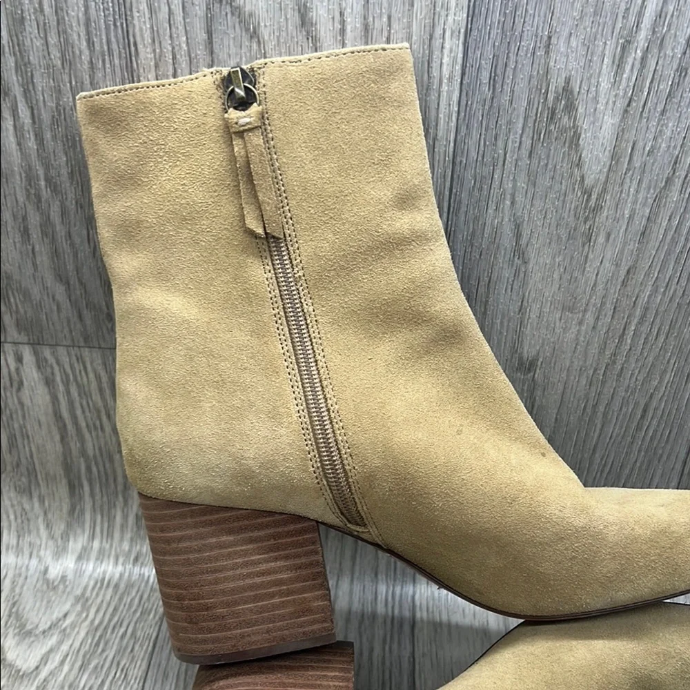J.Crew Tan Suede Ankle Boots - Picture 11 of 14